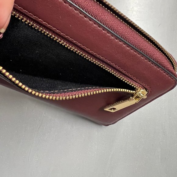 MARC JACOBS - BOW RUBINO - WRIST PHONE WALLET - BURGUNDY / WINE - Picture 6 of 7